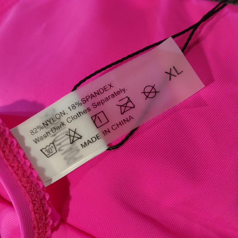 NWT Daci Women Plus Size Bikini High Waisted Two Piece Swimsuits Halter XL - Picture 7 of 8